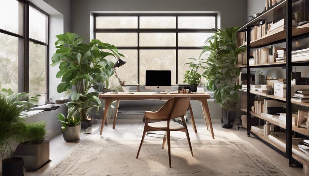 designing a stylish workspace