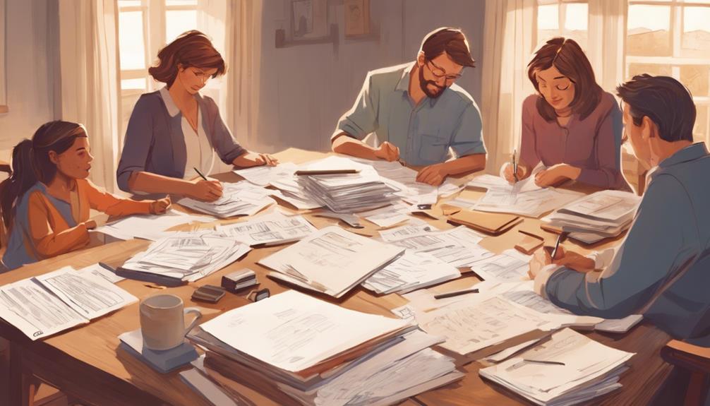 legal documentation for family