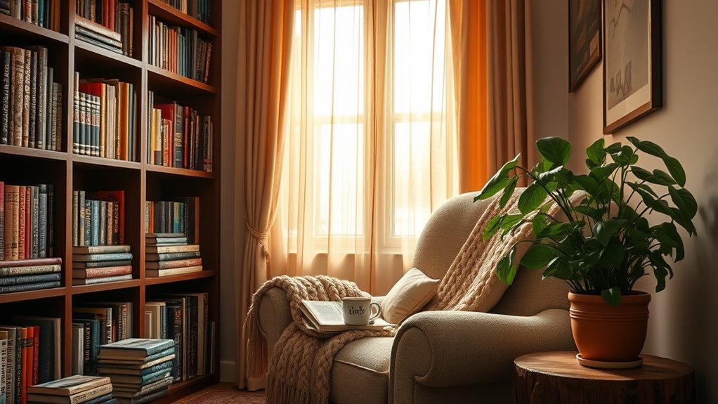 inviting home library escapes