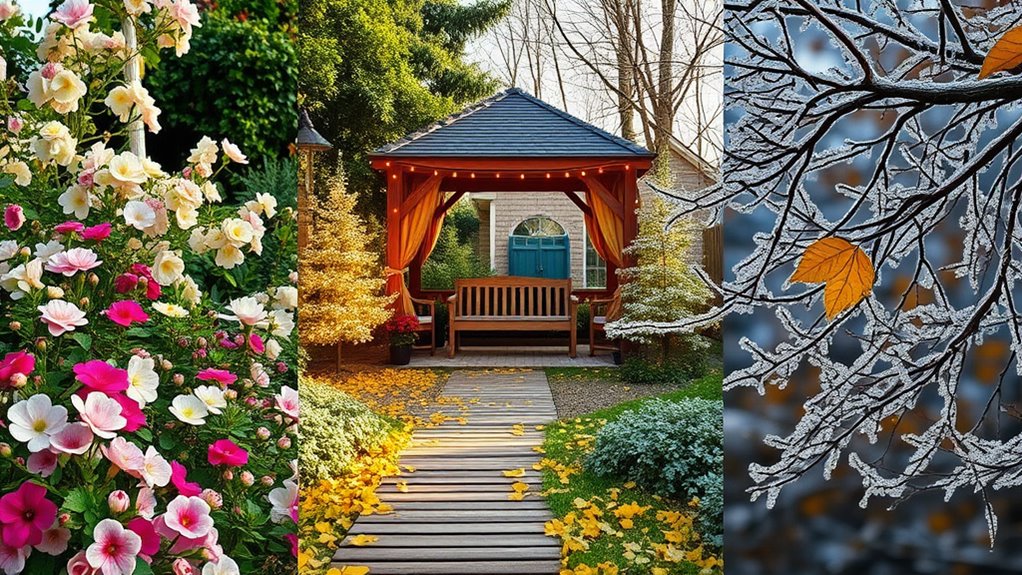 year round romantic garden inspiration